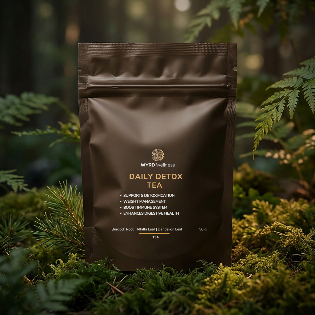 Daily Detox Artisan Tea for Organic Cleansing - 50 gr