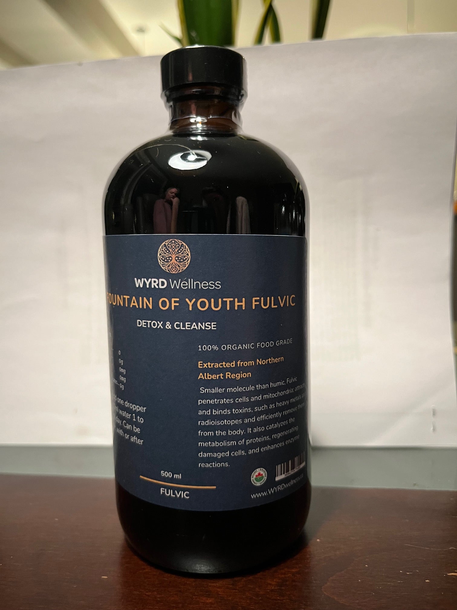 fountain of youth fulvic  bottle