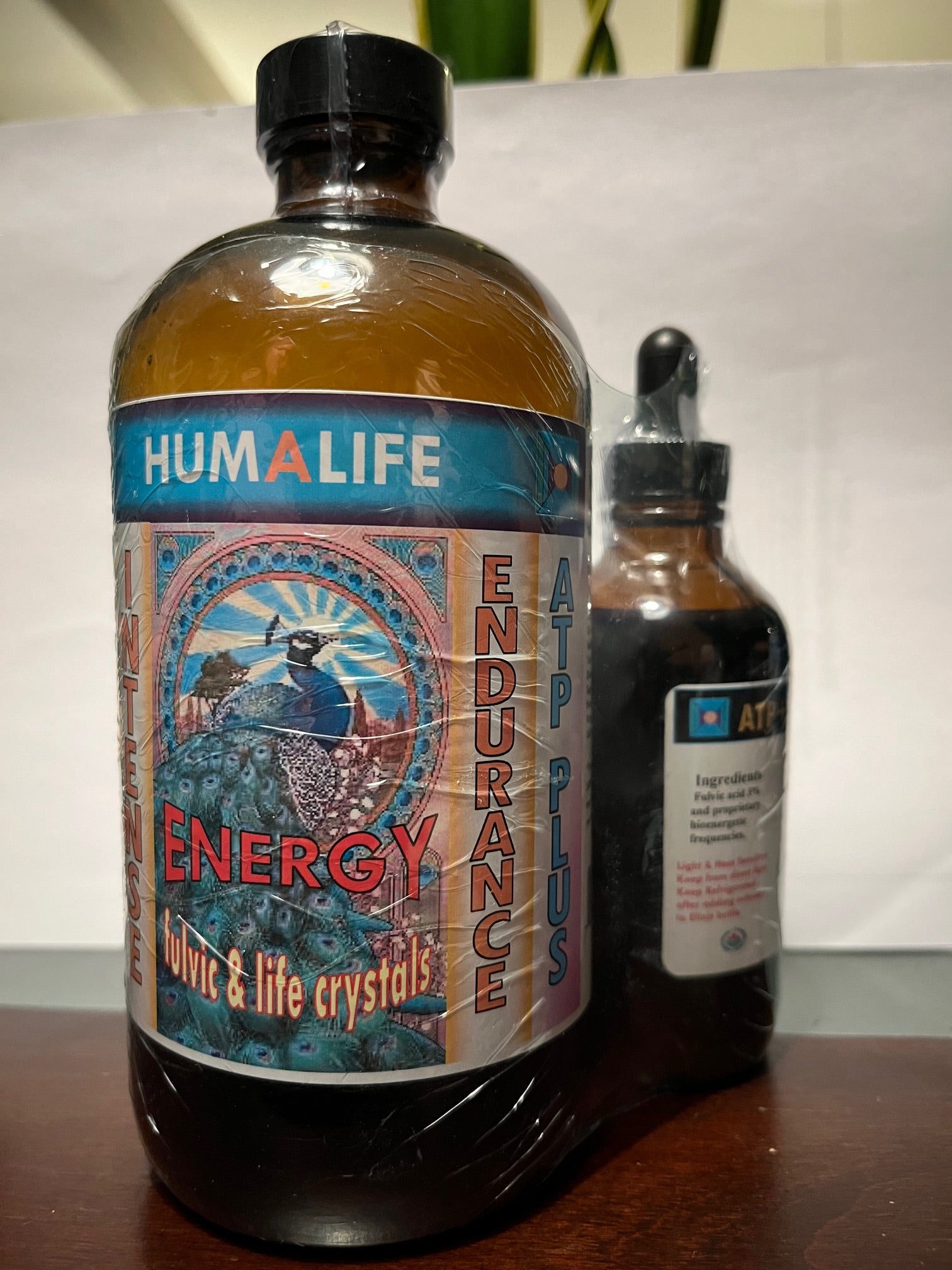 ATP elixir life crystals bottle for energy