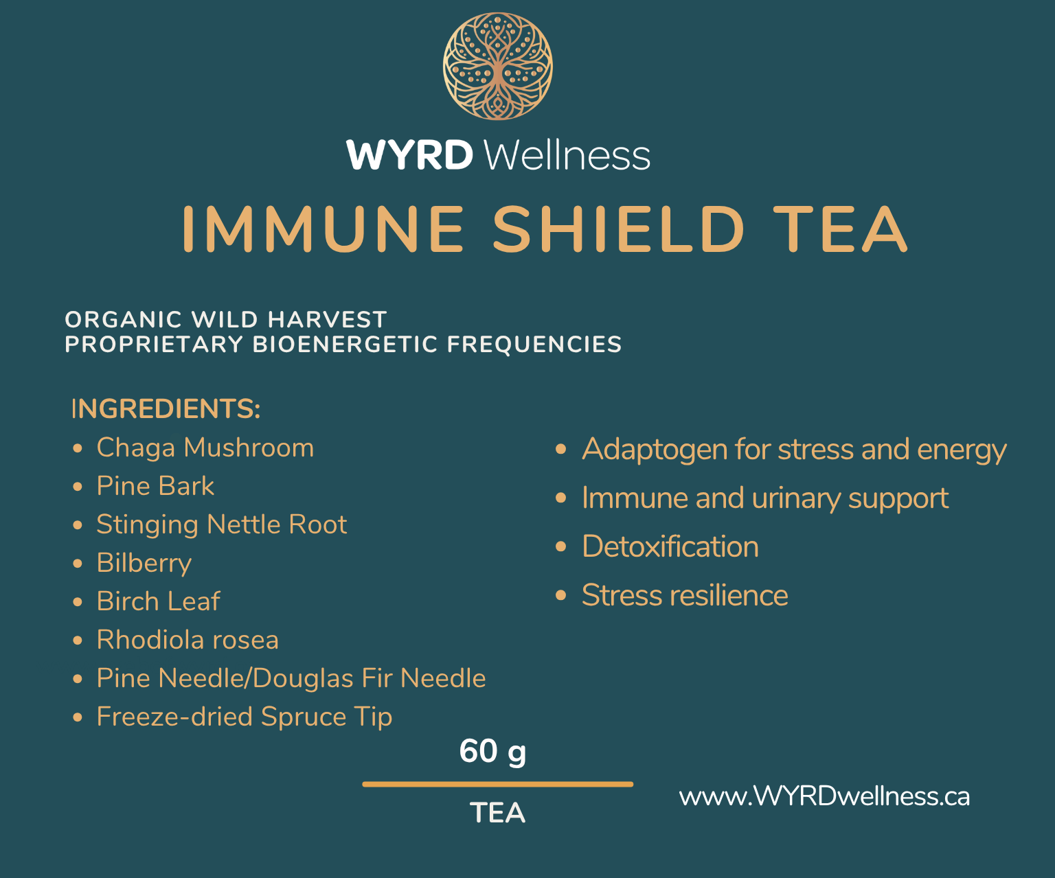 Immune Shield Tea – WYRD Wellness