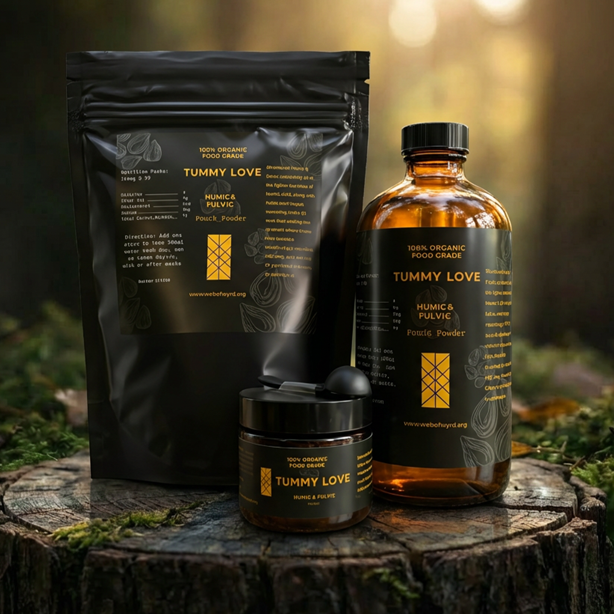 Tummy Love Daily Pouches Gut Health Organic Supplements