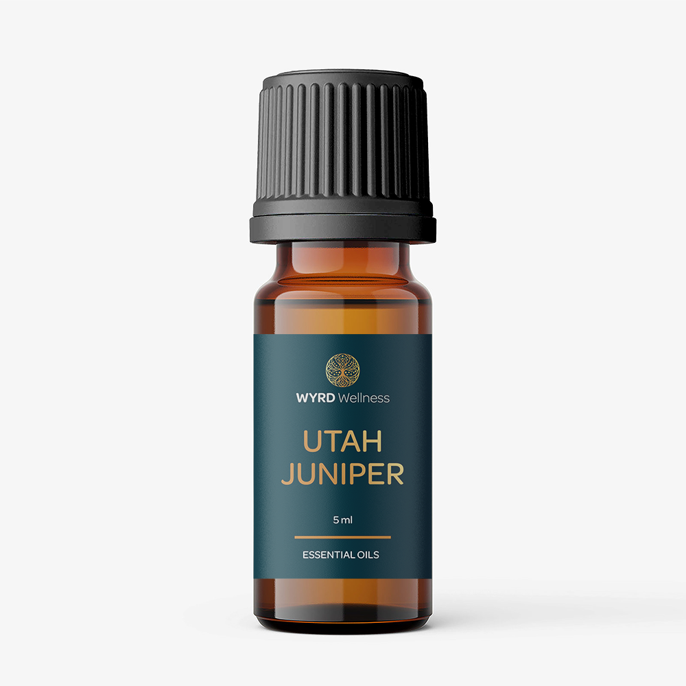 Utah Juniper essential oil bottle