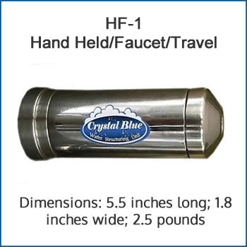 Handheld/Faucet Water Structuring Unit - Stainless Steel/ 24 K Gold Plated