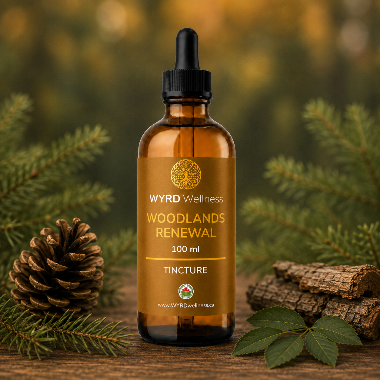 Woodlands Renewal | Herbal Tincture Blend